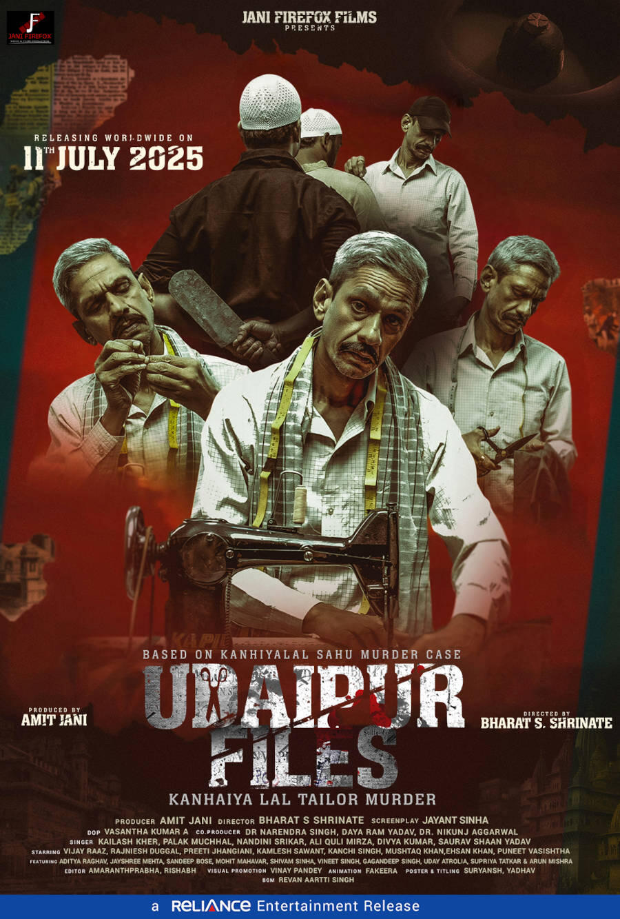 Udaipur Files: A Tailor’s Murder Story Movie Download Free Hindi  2025 HDPrint 1080p – 720p – 480p |  Card
