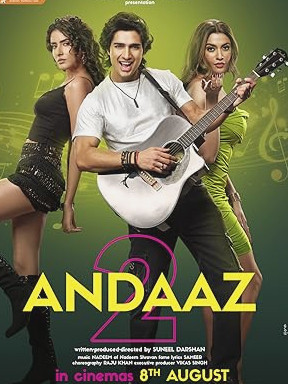 Andaaz 2 Movie Download Free Hindi  2025 HDPrint 1080p – 720p – 480p |  Card