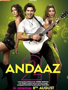 Andaaz 2 Movie Download Free Hindi  2025 HDPrint 1080p – 720p – 480p |  Card